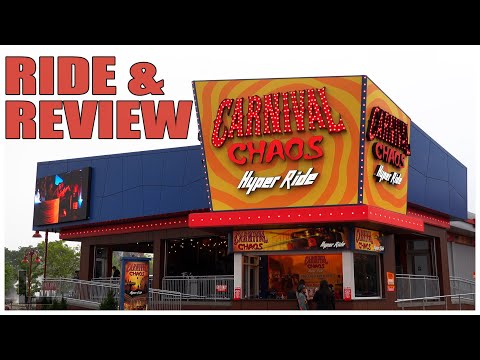 Carnival Chaos | New 2023 Niagara Falls Dark Ride Review