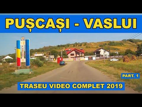 Traseul baraj Puscasi - Vaslui pe DN 2F video Full HD 2015 part.1