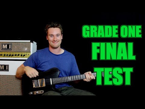GRADE 1: FINAL TEST! (Chords, Melodies, Theory, Ear Training, Sheet Music)