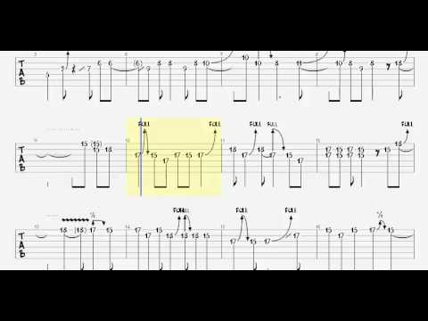 You Shook Me All Night Long Solo Phrase Trainer 4 Parts