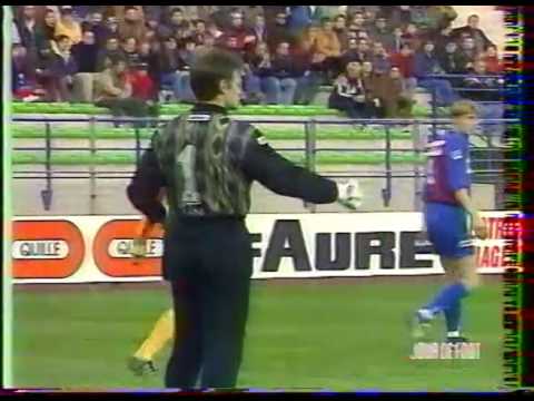 Résumé Caen -  Martigues saison 94-95 J32