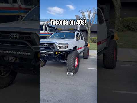 This Tacoma is running #Camburg Kinetik Series UCA and our Performance Slapper Lower Arm Kit.