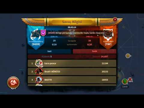 TRF OSİRİS MAÇIMIZ - Rise of Kingdoms