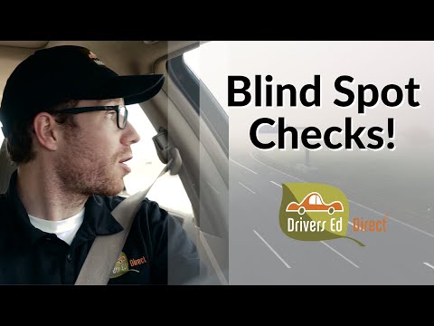 Blind Spot Checks - DMV Test Tips