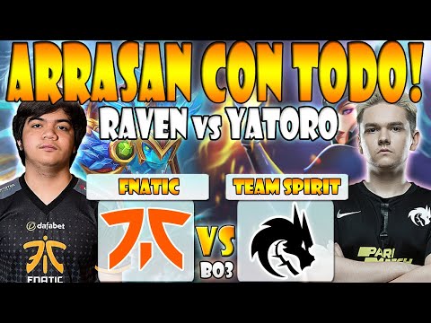 TEAM SPIRIT VS FNATIC BO3[GAME 1]ELIMINACIÓN-YATORO VS FLYFLY -THE INTERNATIONAL 10 - DOTA 2 PRO