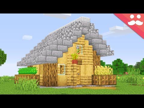 Tiny Piston House in Minecraft
