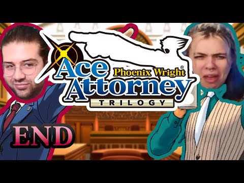 TRILOGY FINALE - Ace Attorney 1st Playthrough - VOD 46 (END)