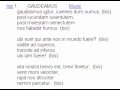 Gaudeamus Igitur - lyrics and words of 3 stanzas in ...