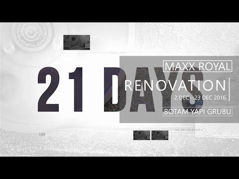 Maxx Royal Belek - 21 Tage Renovierung