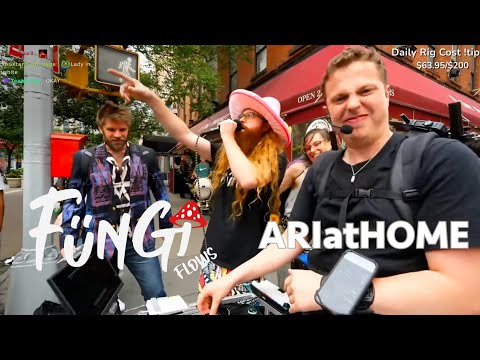 Ari At Home x Fungi Flows - EPIC FULL LENGTH Cypher from Live Stream! (Ft. Oh Alfie + Duncan Horst)