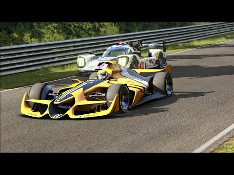 Ferrari F1 Concept vs Porsche 919 Hybrid '19 at Nurburgring Nordschleife