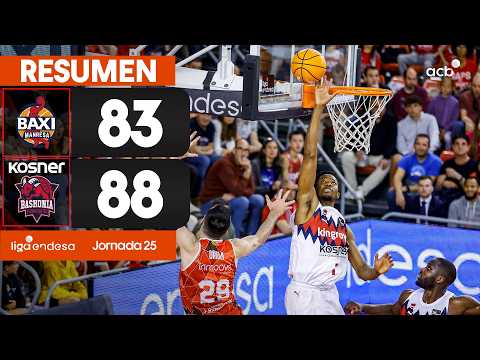 BAXI Manresa - Kosner Baskonia (83-88)