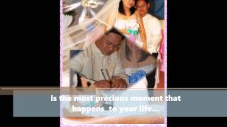 it takes three... wedding song... me Jesus and you...