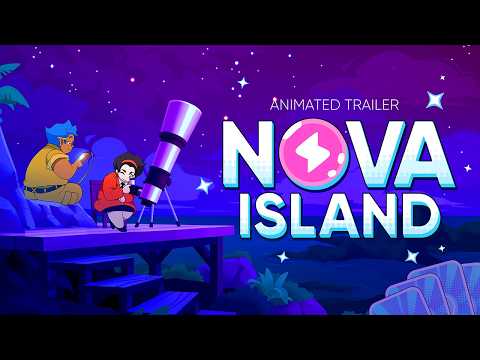 Nova Island Animated Trailer #mobilegame #tcg #gaming