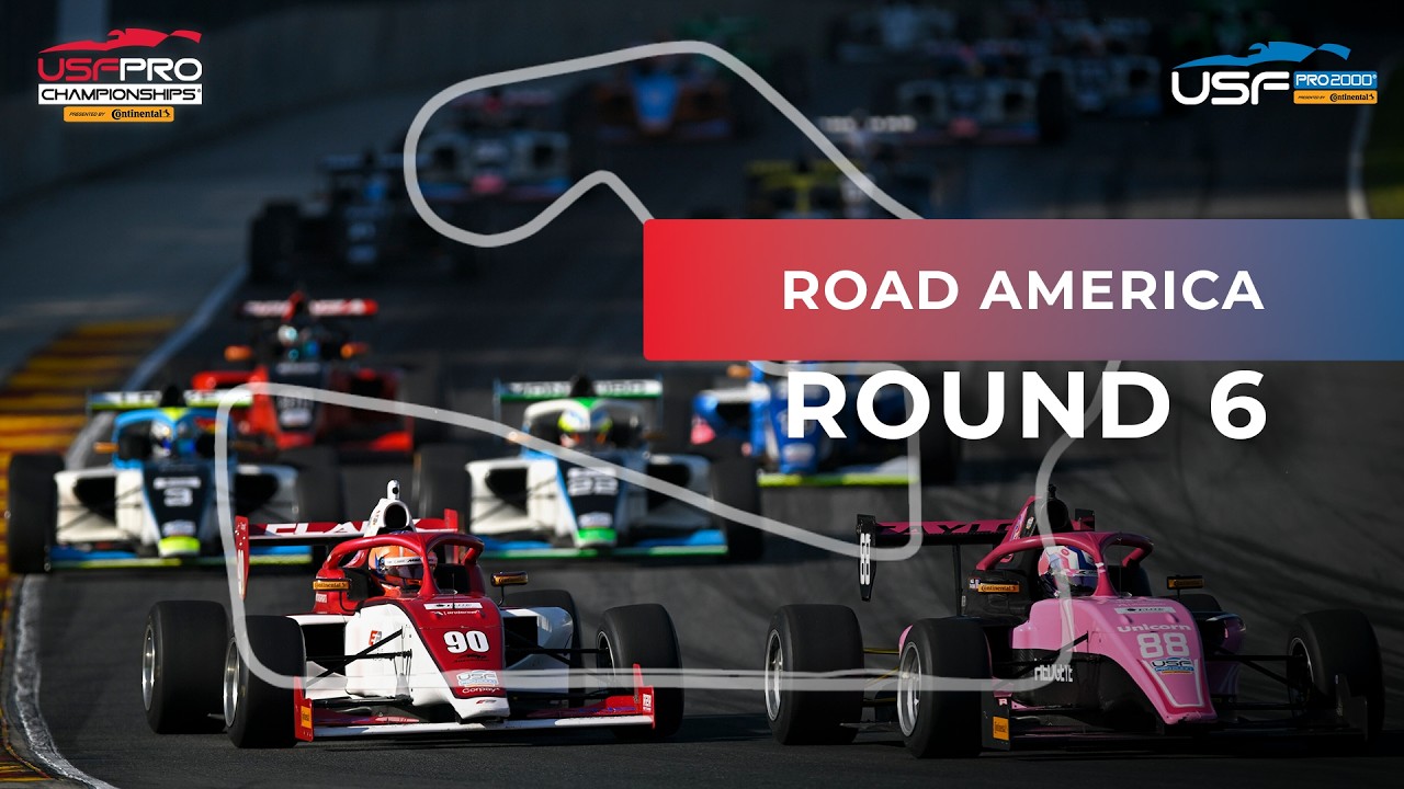 USF Pro 2000 Is Ready To Race! Watch USF Pro 2000 Race 1 at Road America