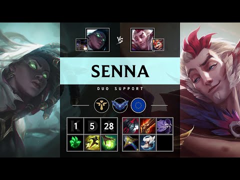 Senna Support vs Rakan - EUW Diamond Patch 25.11