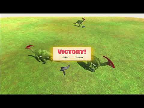 3 Parasaurolophus vs 3x all units - Animal Revolt Battle Simulator