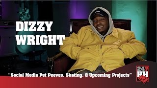 Dizzy Wright - Social Media Pet Peeves, Skating, & Upcoming Projects (247HH Exclusive)
