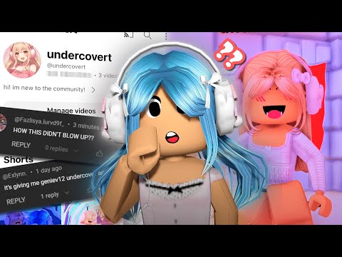 I WENT UNDERCOVER AS A ROBLOX EDITOR... IT WENT WELL?