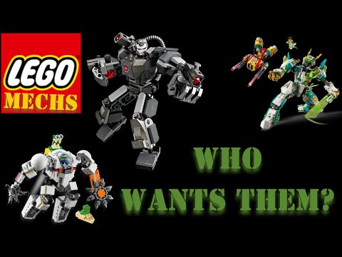 Why Does LEGO Keep Making SO MANY MECHS?