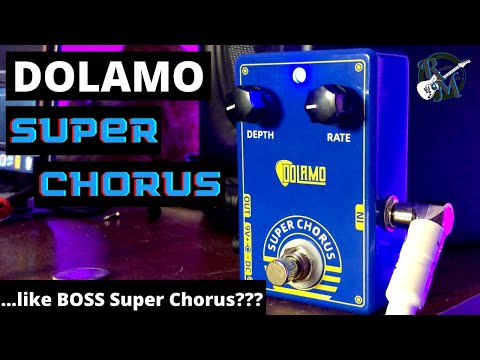 DOLAMO D-3 Super Chorus // Like BOSS?? // Pedal Review