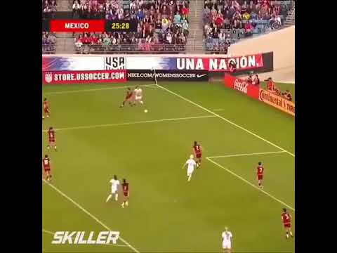 Alex Morgan skill vs Mexico
