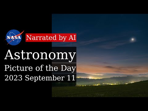 APOD: 2023-09-11 - Beautiful Comet Nishimura (Narrated by Emma)