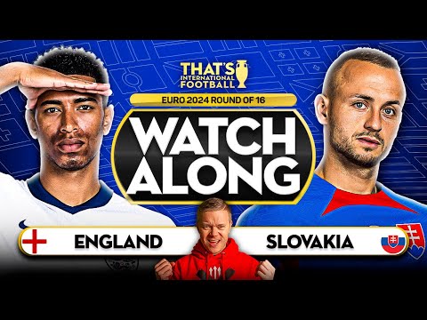 ENGLAND vs SLOVAKIA! LIVE EURO 2024 with Mark GOLDBRIDGE