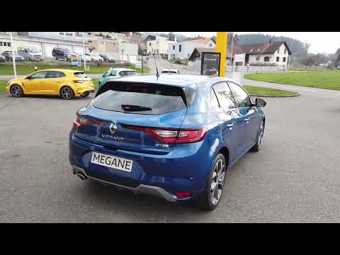 Renault Megane Tce 160 GT Line blau