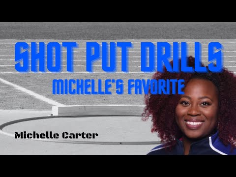 Shot Put Drill - Michelle's Favorite Drill - Mastering Shot Put Techniques