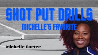 Shot Put Drill - Michelle's Favorite Drill - Mastering Shot Put Techniques