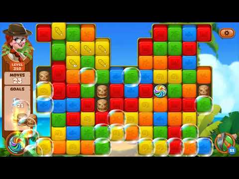 Lost Island: Blast Adventure - Level 310 (No Boosters) HD