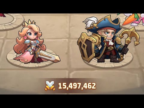 My New TopHeroes Account 13th June (15m Team Power)