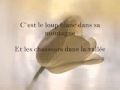 Garou L'adieu lyrics