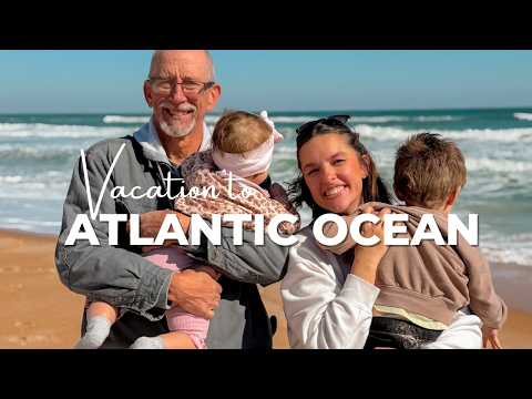 Weekend Vlog | Winter Beach Day, Falling in the Ocean & Liam & Emma Moments