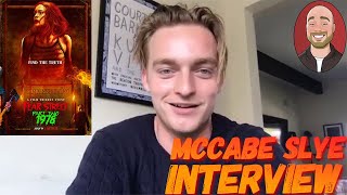 McCabe Slye - Interview *Fear Street Part 2: 1978 Spoilers* video