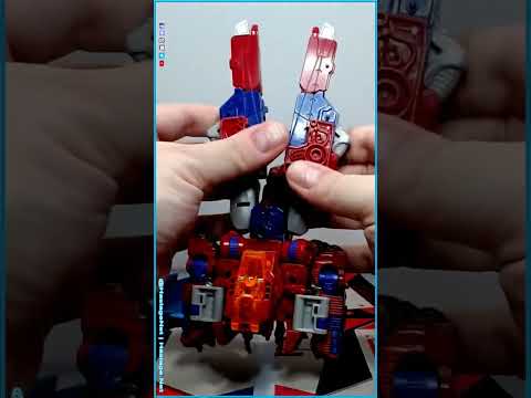 Transformers Prime Wars Titans Return Voyager Alpha Trion & Sovereign | Quick Convert #Shorts
