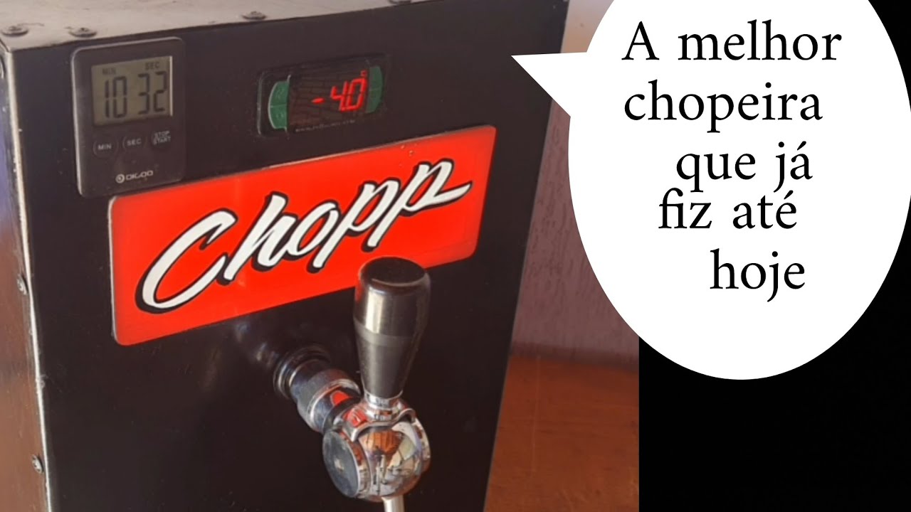 A Melhor chopeira caseira elaborada até hoje pelo Canal do chopp