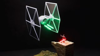 Too Overpowered to be Canon | Star Wars Diorama with Realistic Lighting