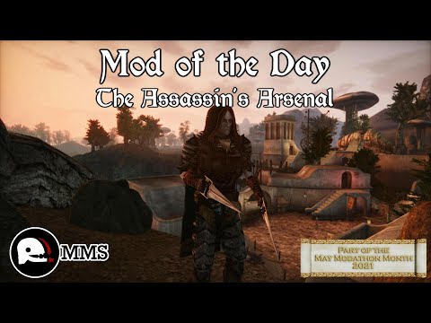 Morrowind Mod of the Day EP70 - The Assassin's Arsenal Showcase