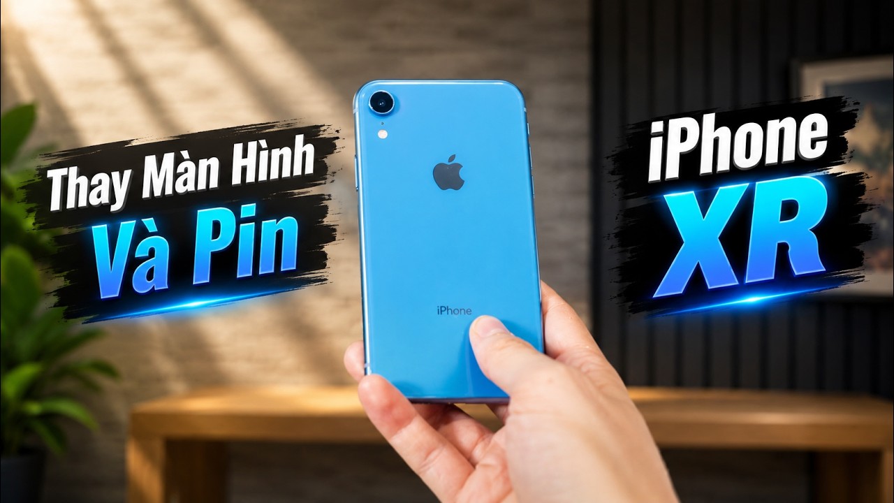 Video Thay pin iPhone XR