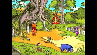 Sega Pico Game: A Year at Pooh Corner (1994 Disney)
