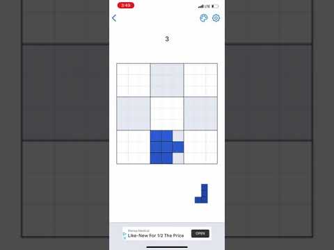 Blockudoku Gameplay - Block puzzle game - YouTube