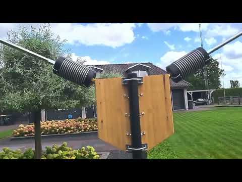 Home-made cuttingboard-antenna shoot out test, compared to the DP200 on 40m
