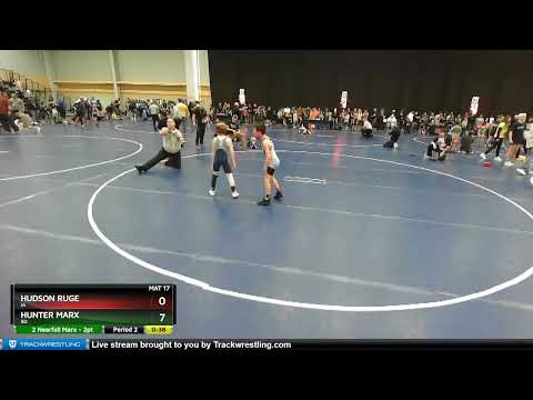 63 Lbs Champ. Round 2 - Hunter Marx, SD Vs Hudson Ruge, IA 1b6f