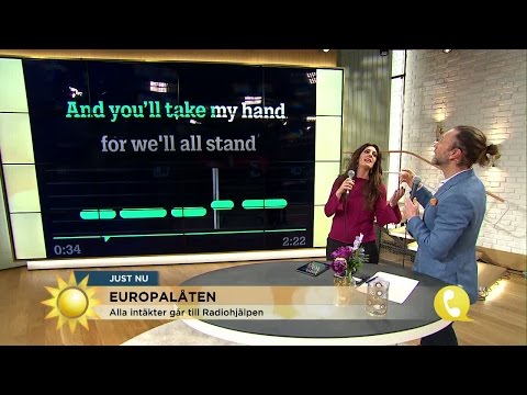 Peter och Soraya stämmer upp till sång - Nyhetsmorgon (TV4)