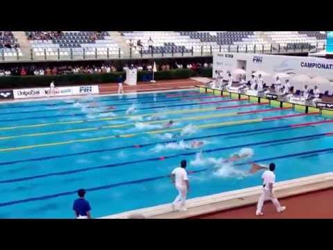 Campionati Italiani Estivi 2015-Finale 50 farfalla Maschi Cadetti