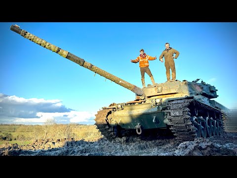 Concrete Filled Tank, First Start-Up & Drive After 30 Years!