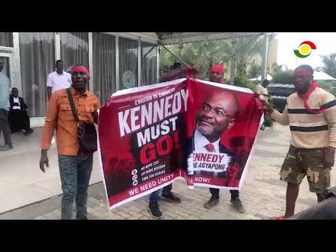DEVELOPING: Angry NPP supporters chant 