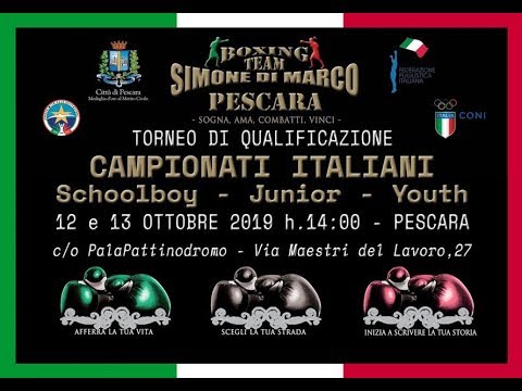 Torneo Qualificazione Campionati SchoolBoy-Junior-Youth 2019 - DAY 2 RING A